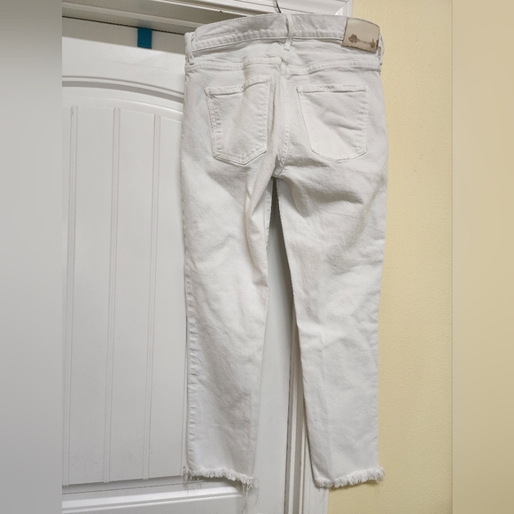 Citizens of Humanity Ella Jeans White Size 28 Raw Hem - Picture 4 of 4